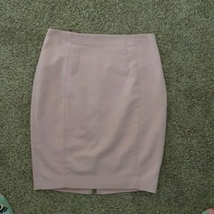 Pink Pencil Skirt